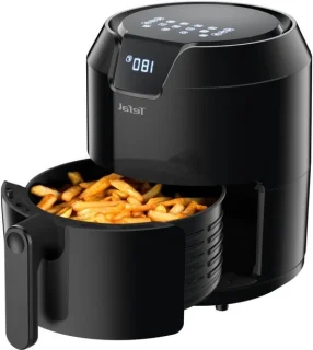Heteluchtfriteuse xl 4.2 liter zwart