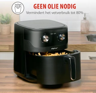 Heteluchtfriteuse XL 6L