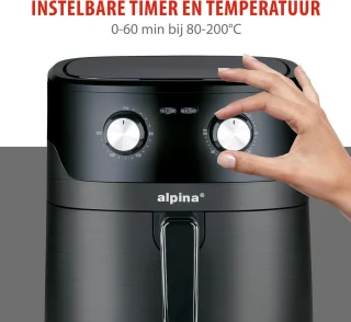 Heteluchtfriteuse XL 6L