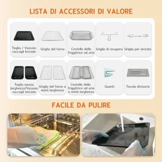 Heteluchtfriteuse XXL 22L 2-kamers