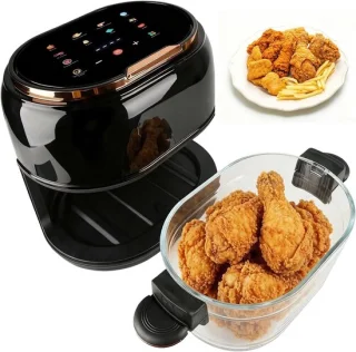 Heteluchtfriteuse zwart 5 liter
