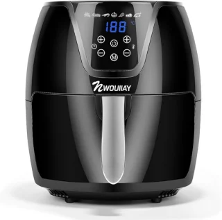 Heteluchtfriteuse - zwart - 5,5 l - 1800 W