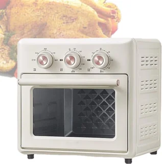 Heteluchtoven airfryer combinatie oven gebroken wit