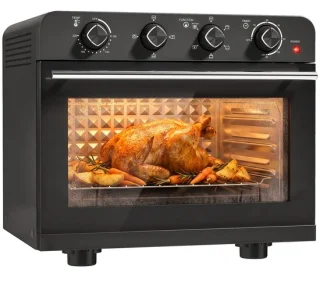 HOMCOM airfryer oven - 54 x 48 x 48,2 cm - zwart