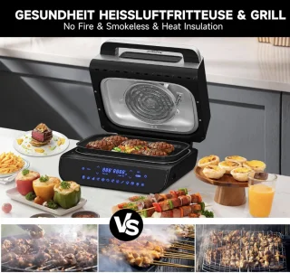 Homelux Airfryer Grill 5.9L Smart