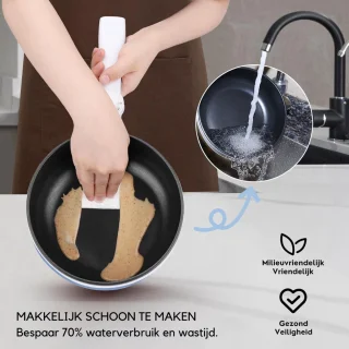 Hotpot Electrisch Chinees 1.7L Multifunctionele Kaasfondue Pan Blauw