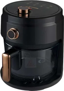 Hyundai Electronics Airfryer 3.5L Zwart Rose Goud