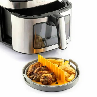InnovaGoods Luchtfriteuse + Siliconen Mandje Pack