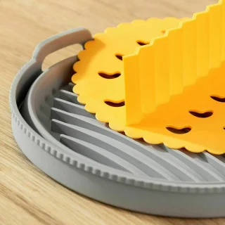 InnovaGoods Luchtfriteuse + Siliconen Mandje Pack