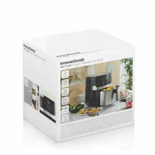 InnovaGoods Luchtfriteuse + Siliconen Mandje Pack