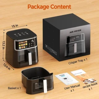 Innovastore Airfryer Heteluchtfriteuse 8L