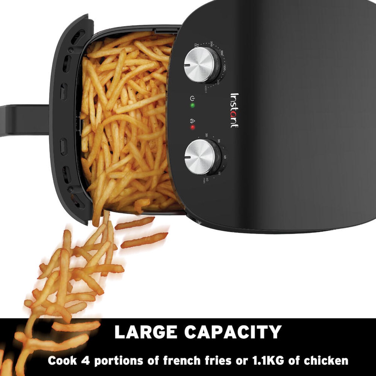 Instant Pot 4-in-1 Airfryer 3.8L Zwart