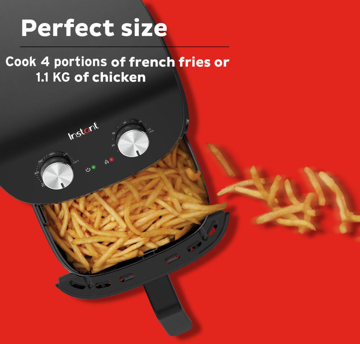 Instant Pot 4-in-1 Airfryer 3.8L Zwart