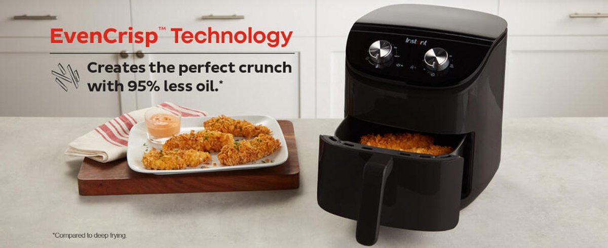 Instant Pot 4-in-1 Airfryer 3.8L Zwart