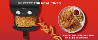 Instant Pot 4-in-1 Airfryer 3.8L Zwart