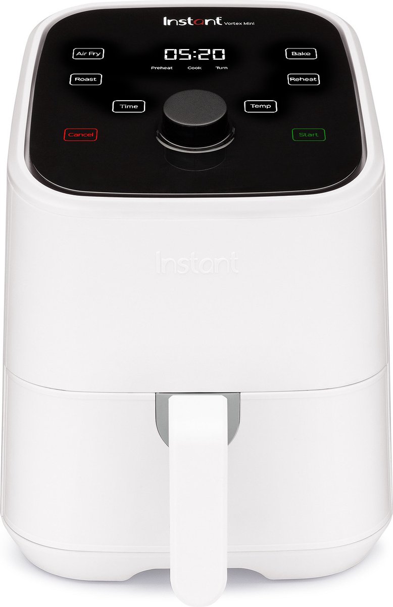 De Instant Pot Vortex Mini 4-in-1 Airfryer 2L Wit in één oogopslag