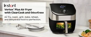 Instant Pot Vortex Plus 6-in-1 Airfryer 5.7L Clear Cook