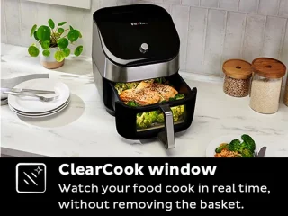 Instant Pot Vortex Plus 6-in-1 Airfryer 5.7L Clear Cook