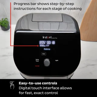 Instant Pot Vortex Plus 6-in-1 Airfryer 5.7L Clear Cook