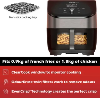 Instant Pot Vortex Plus 6-in-1 Airfryer 5.7L Clear Cook