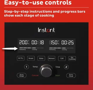 Instant Pot Vortex Versazone 8.5L Airfryer 1700W