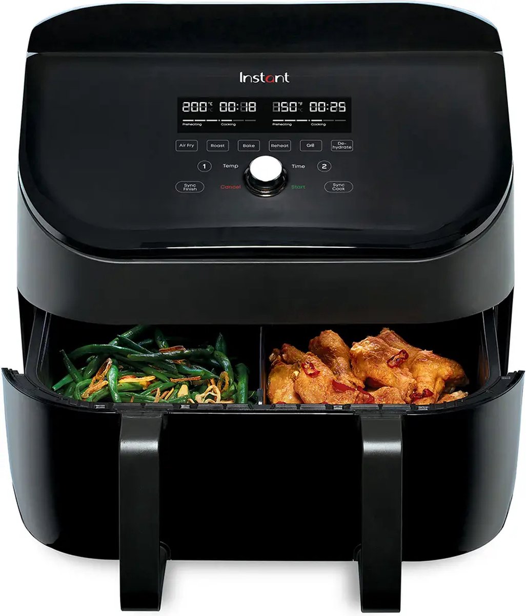De Instant Pot Vortex Versazone 8.5L Airfryer 1700W in één oogopslag