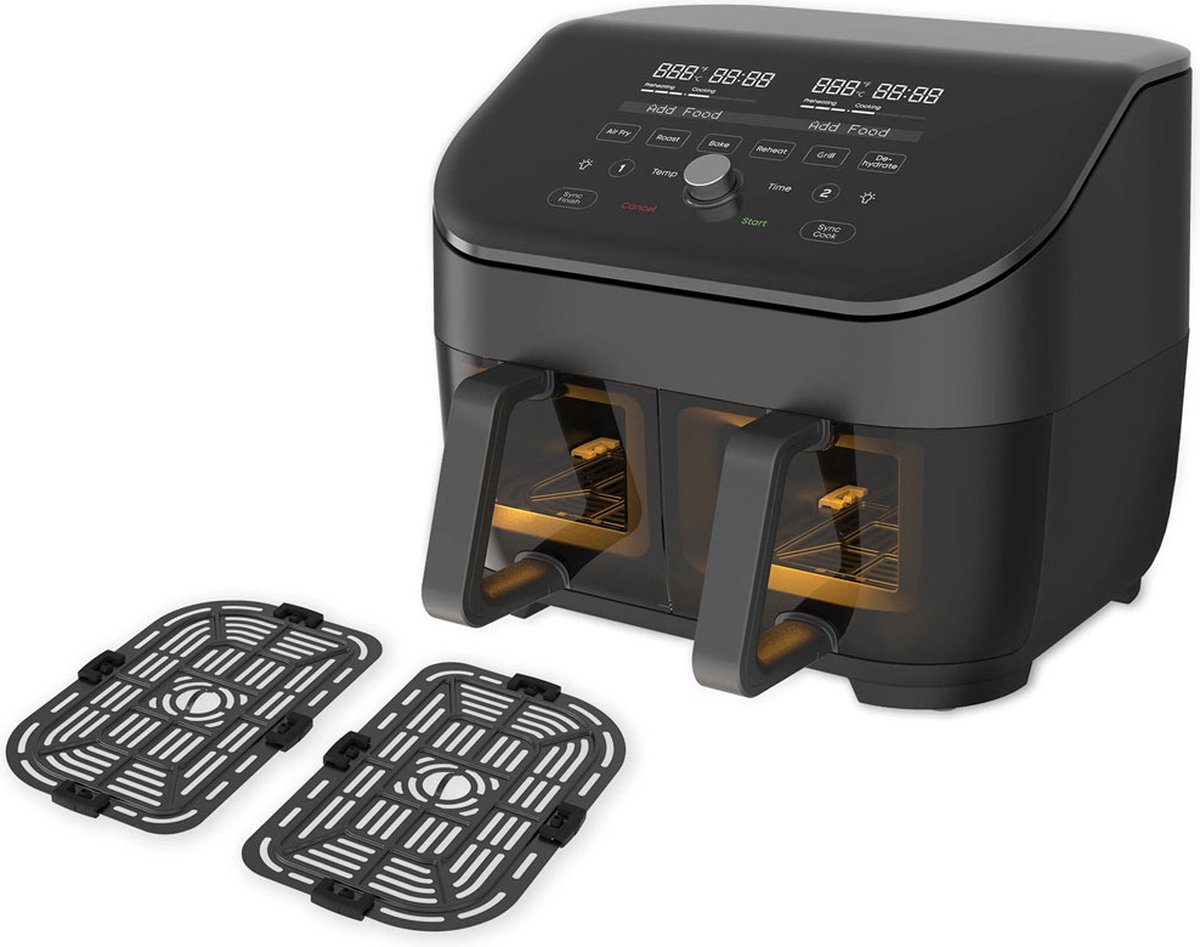 Instant Vortex Plus Dual ClearCook Airfryer 7,6L Zwart