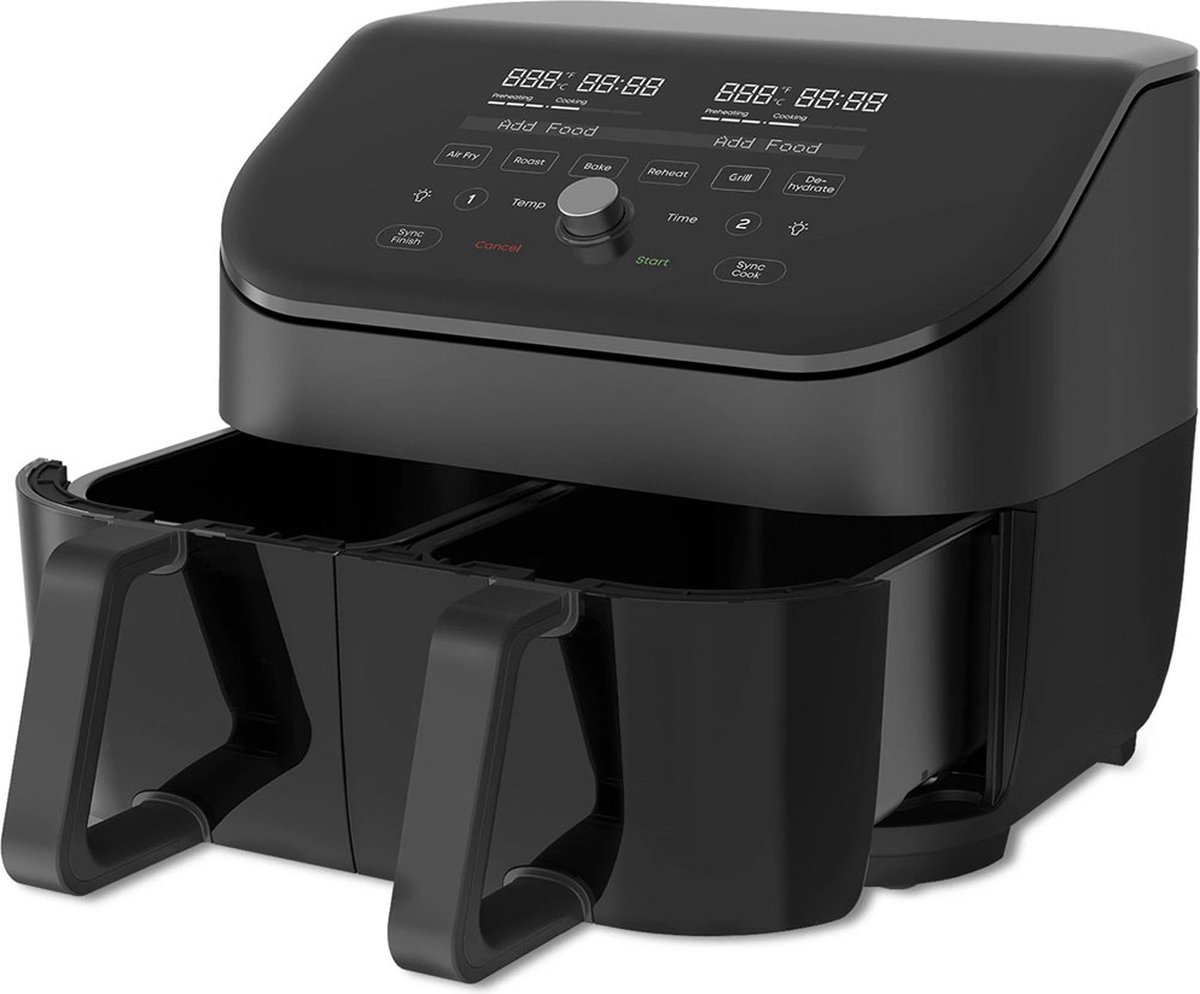 Instant Vortex Plus Dual ClearCook Airfryer 7,6L Zwart