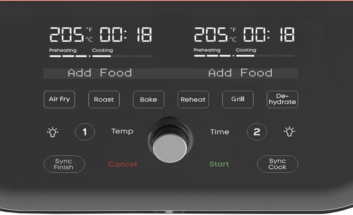 Instant Vortex Plus Dual ClearCook Airfryer 7,6L Zwart