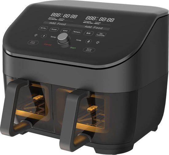 Instant Vortex Plus Dual ClearCook Airfryer 7,6L Zwart