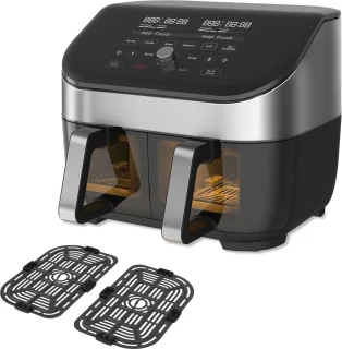 Instant Vortex Plus Dual ClearCook RVS 7,6L