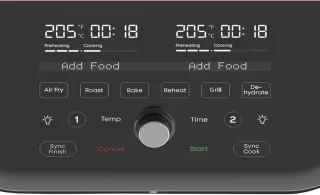 Instant Vortex Plus Dual ClearCook RVS 7,6L