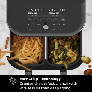 Instant Vortex Plus Dual ClearCook RVS 7,6L