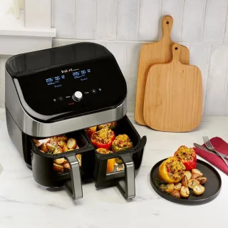 Instant Vortex Plus Dual ClearCook RVS 7,6L