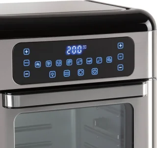 Inventum GF1200HLD Airfryer Oven Zwart/RVS