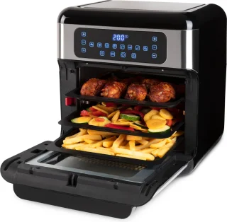 Inventum GF1200HLD Airfryer Oven Zwart/RVS