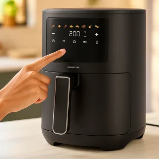 Inventum GF351HLDB Airfryer 3,5L Zwart