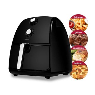 Inventum GF400HL Airfryer 4L Zwart/RVS