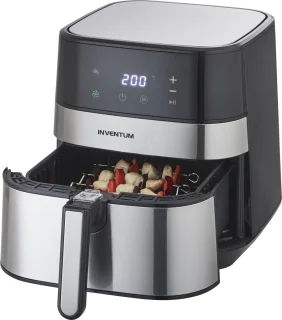 Inventum GF500HLD Airfryer 5L Zwart/Zilver