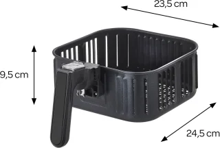 Inventum GF500HLDB Airfryer 5L Zwart