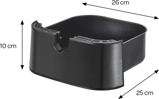 Inventum GF500HLDB Airfryer 5L Zwart