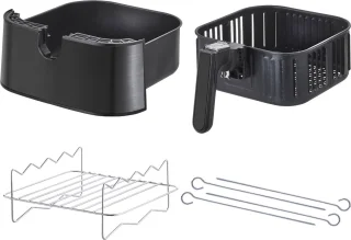 Inventum GF500HLDB Airfryer 5L Zwart