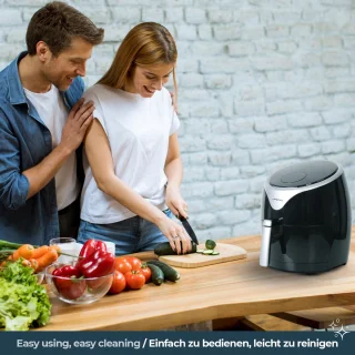 Jago Airfryer XXL 5.5L Zwart