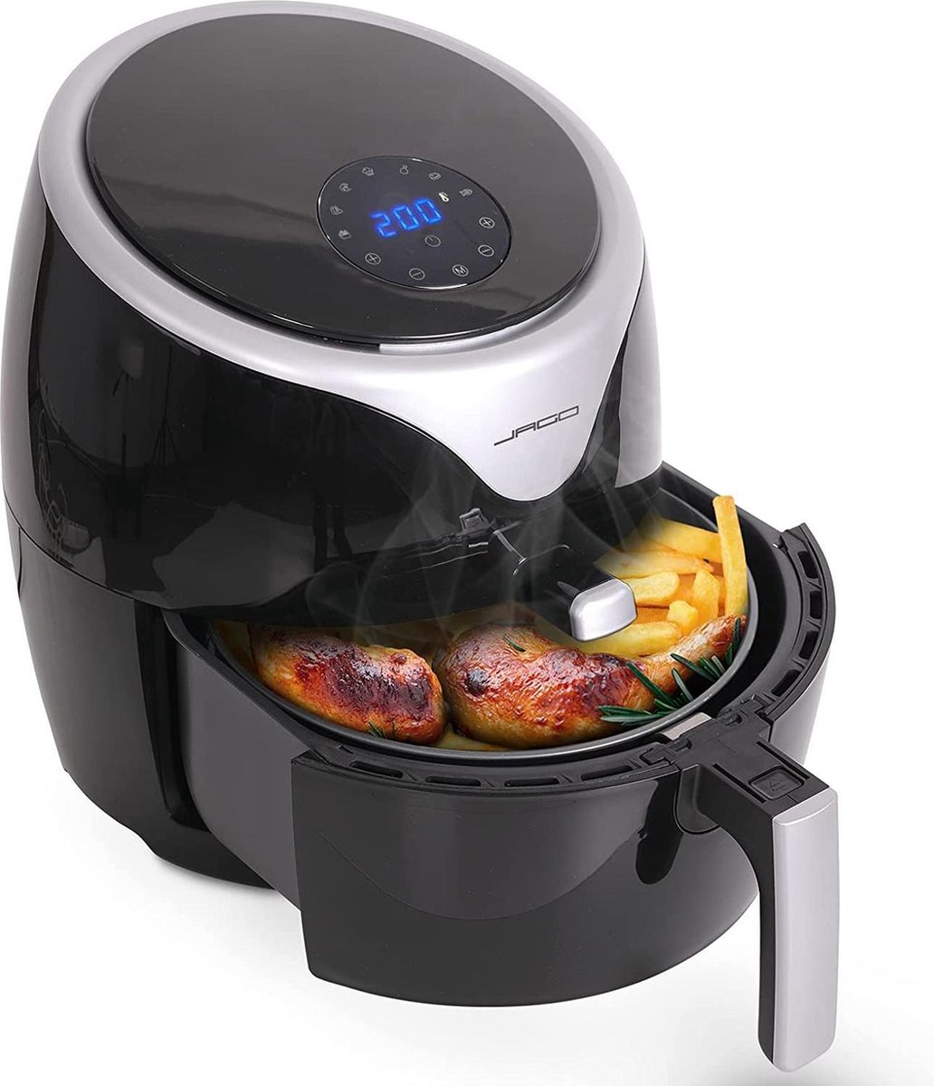 Wat vinden we goed aan de Jago Airfryer XXL 5.5L Zwart