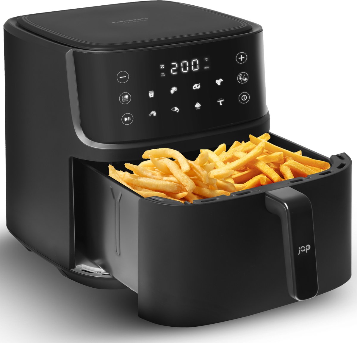 JAP Appliances Ascension Airfryer XL 7,6L Zwart
