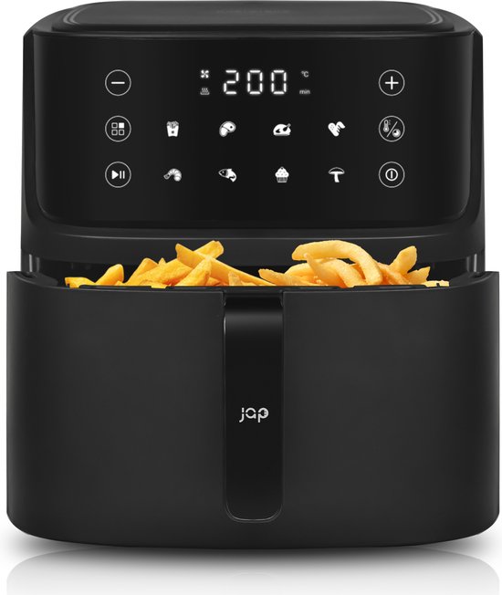 JAP Appliances Ascension Airfryer XL 7,6L Zwart