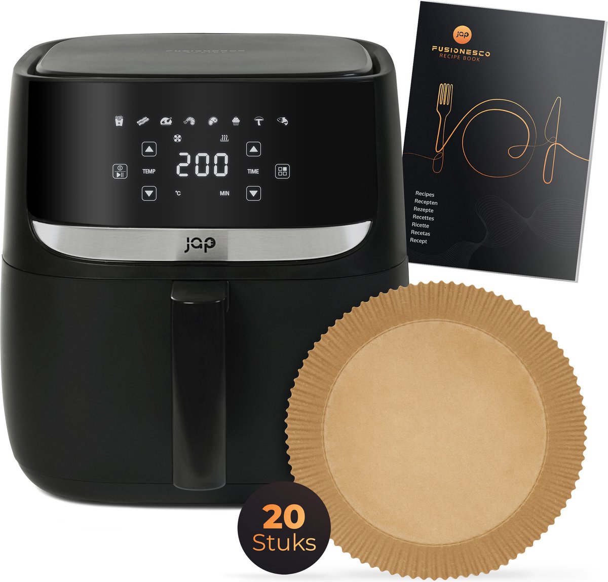 De JAP Appliances Aspire Airfryer XXL 1700W in één oogopslag