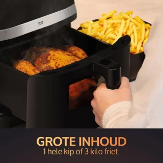 JAP Appliances Elysian XXXL Airfryer & Stoomoven 7L vrijstaand