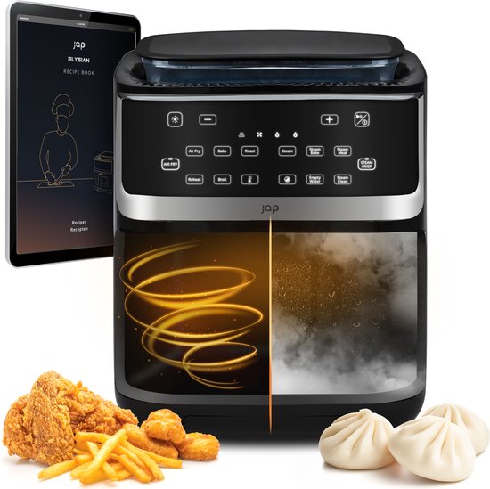 JAP Appliances Elysian XXXL Airfryer & Stoomoven 7L vrijstaand review