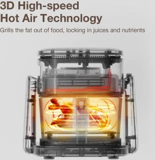 JIMMY 2-in-1 Airfryer Grill